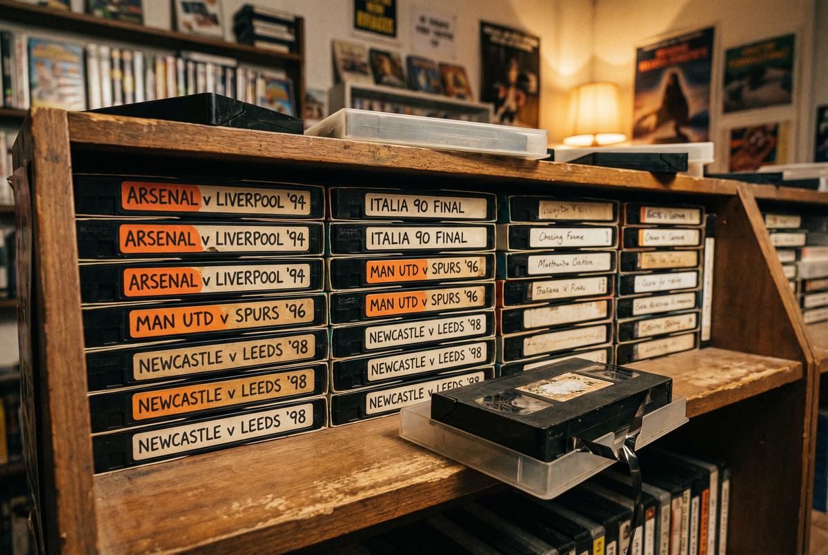 VHS录像带收藏展示经典赛事 - im电竞